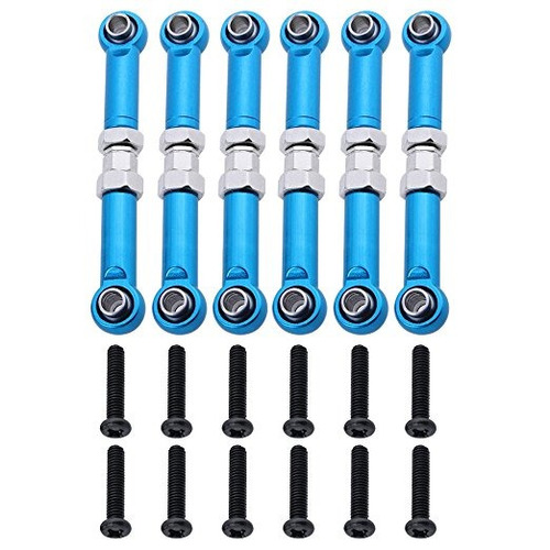 6pcs Ajustable Hobbypark Aluminio De Dirección Servo Vincula