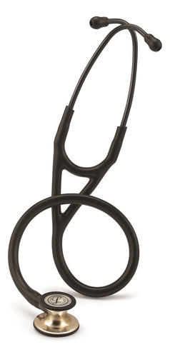 Littmann Cardiology 3M estetoscópio preto champagne