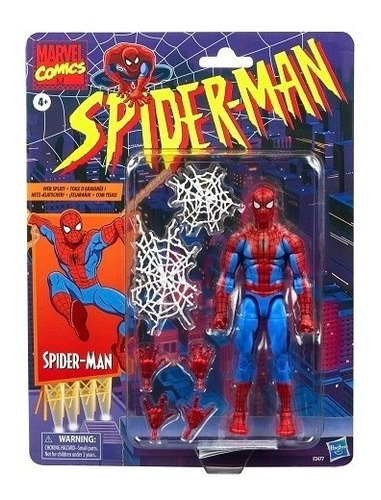 Marvel Legends Animated Retro Spider-man Cell Shaded