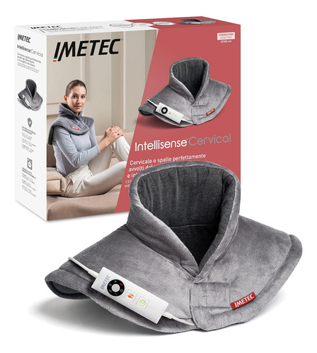 Imetec Intellisense Cervical, Almohadilla Térmica Para Cuell