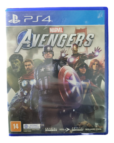 Marvel Avengers Playstation 4 Ps4 Mídia Física