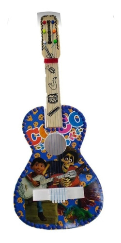 Guitarras De Coco Artesanal Blanca