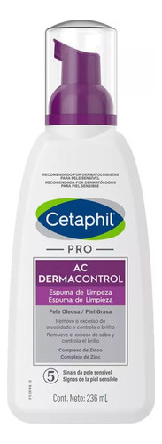 Cetaphil Pro Ac Control Espuma De Limpieza Pieles Grasas Lim