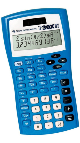 Ti 30xiis Calculadora Cientifica Azul