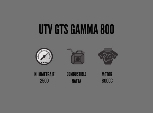 Utv Gts Gamma 4x4 800cc