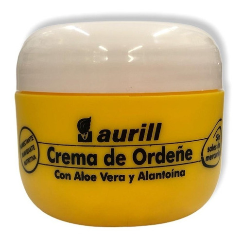 Crema De Ordeñe Aurill Con Aloe Vera Y Alantoína 250 Gr.