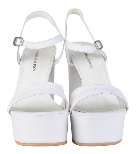 Imagen 4 de 6 de Zapatos Sandalias De Cuero De Mujer - Zaino - Ferraro