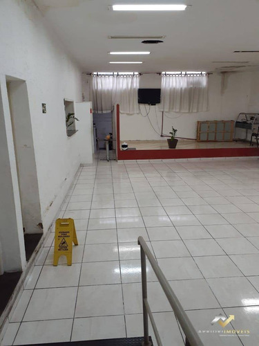 Salão Para Alugar, 400 M² Por R$ 6.000/mês - Jardim Bela Vista - Santo André/sp - Sl0147
