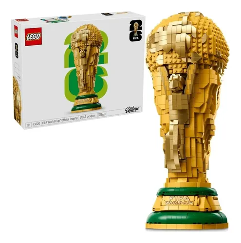 Troféu Oficial Da Copa Do Mundo Fifa Editions 43020 Lego | Frete grátis