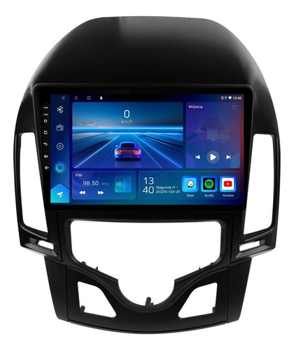 Central Multimidia Hyundai I30 Android 14 2gb 64 Carplay 9p