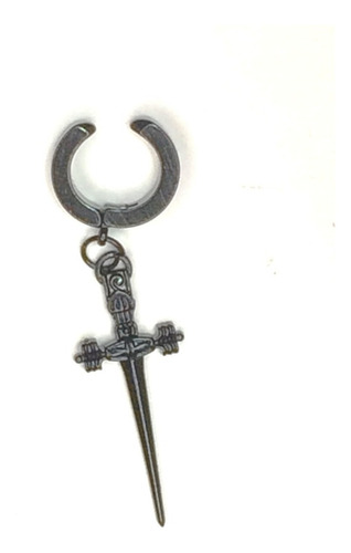 1 Arracada Falsa / Arete Clip Acero+ Modelos A Escoger-f04