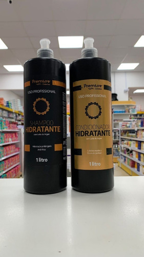 Kit Shampoo + Condicionador Premisse 1l Hidratante