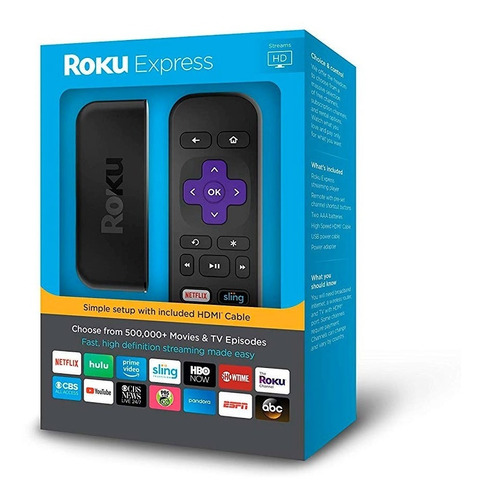 Roku Express Hd Smart Tv Hdmi Streaming Tv 