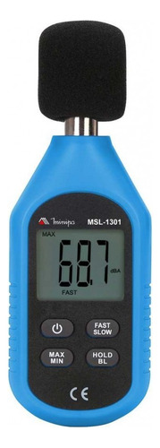 Decibelimetro Digital Com Medição Msl 1301 Minipa