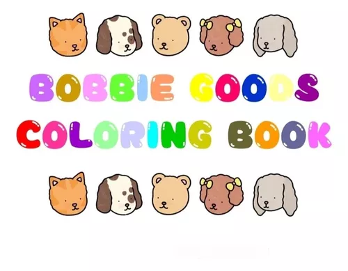 Kit Imprimible Bobbie Goods Librito Libro Colorear Pintar