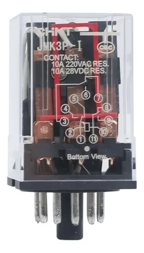 comprar Reles Enchufable De 11 Pines En Voltaje 24v ,110v Y 220v