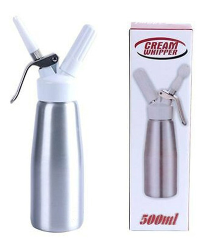 Chantillera Dispensador Crema Chantilly Acero Inox. 500ml