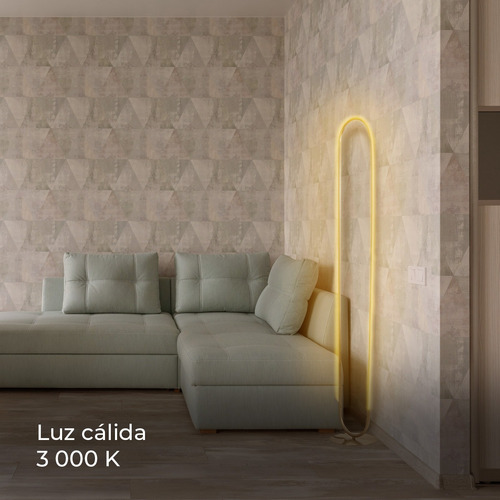 Dekor PL-2425.S lámpara blanca de 1.3m