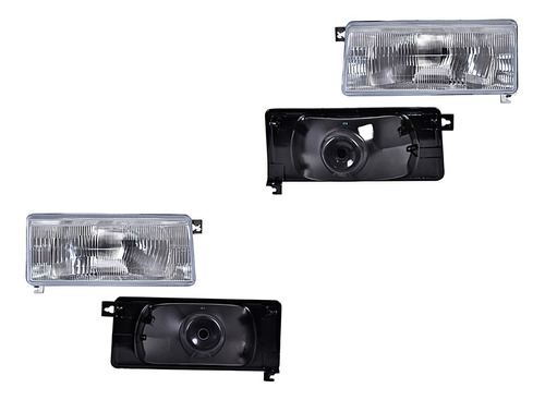 Jgo Faros Delanteros Cristal Nissan Tsuru 88 Depo