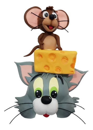 Adorno Para Torta Tom Y Jerry