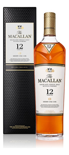Whisky The  Macallan 12 Años Sherry Cask 700ml. Envio Gratis