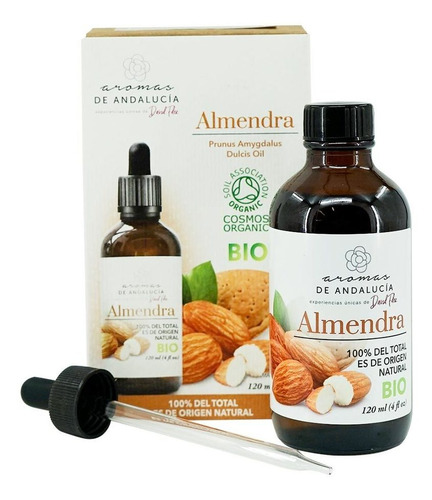 Aceite Vegetal Natural Bio Aroma A Almendra Dulce 120 Ml