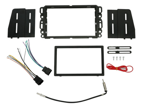 Kit Tablero Radio Estereo Doble Din Para Chevrolet Equinox