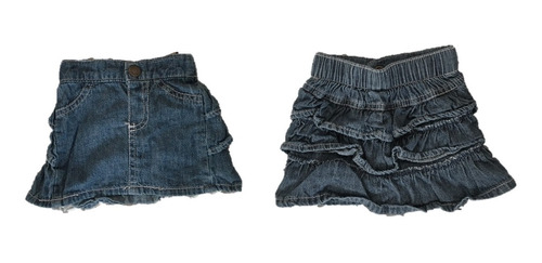 Falda Bebé Jean Denim Ropa Infantil