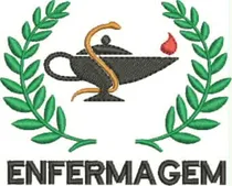 Comprar Matriz Bordado Ponto Cheio Brasão Técnico Enfermagem H1007