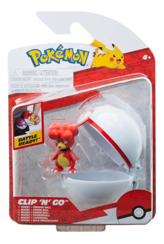 Pokemon Figura 6cm Con Pokebola Surtidas Original 95057
