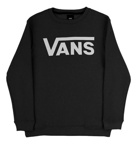 Moletom Careca Vans Classic Crew Boys Preto - Infantil