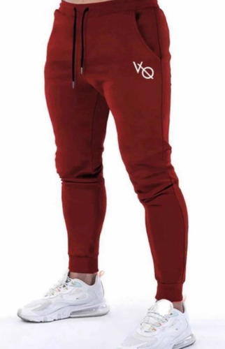 Imagen 3 de 10 de Pants Jogger Deportivo Slim Fit Vanquish Fitness V Q Bordado
