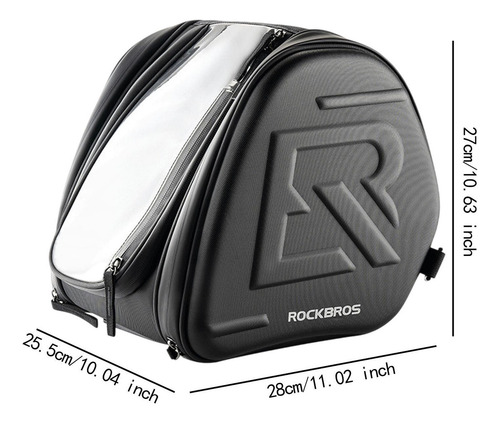 Bolso De Tanque De Motocicleta Concha Dura A Prueba De Polvo