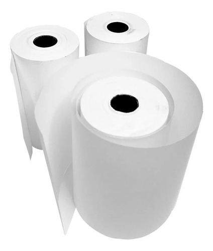 Rollo De Papel Termico Stendy Para Impresion 80mm X 50 Metros Pack X50 Rollos Color Blanco