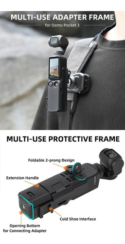 Soporte Expansion Adaptador Para Cámara Dji Osmo Pocket 3
