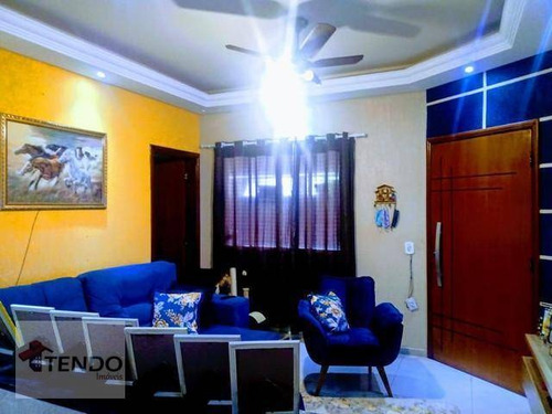 Casa Com 3 Dormitórios À Venda, 126 M² Por R$ 350.000,00 - Jardim Dos Colibris - Indaiatuba/sp - Ca0438