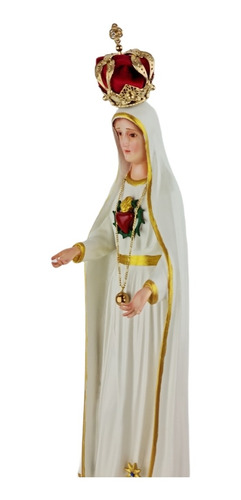 Imagem 5 de 8 de Escultura Imagem Nossa Senhora De Fátima