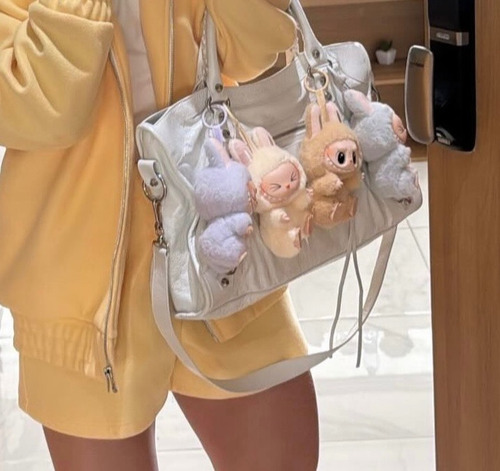 Labubu Pelúcia Monstros Chaveiro Pop Surpresa Colecionável