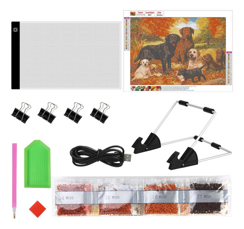 Mesa De Luz Dibujo A4 Almohadilla Led Con Usb Para Bocetos