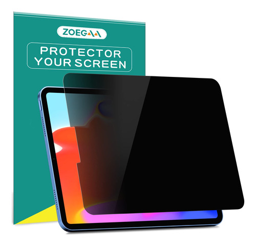 Zoegaa Protector De Pantalla De Privacidad Para iPad De 10 G