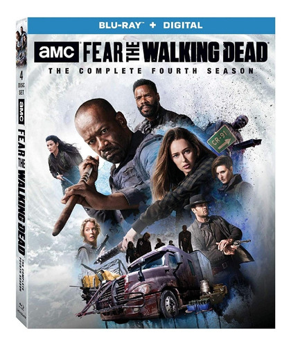 Blu Ray Fear Walking Dead Season 4 Original Cover