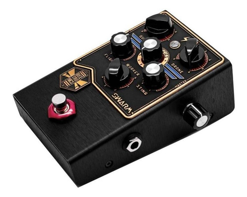 Imagem 3 de 3 de Pedal de efeito para instrumento de cordas Beetronics Swarm preto