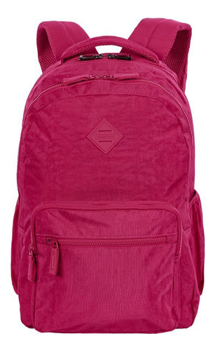 Mochila Sestini College Crinkle Pink, 2 Compartimentos