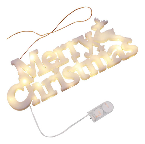 Placa Led De Navidad, Letrero Led De Feliz Navidad, Letreros