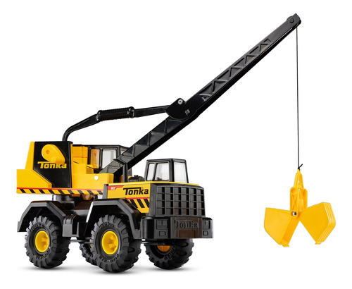 Tonka Steel Classics, Mighty Crane - Fabricado Con Acero Y .