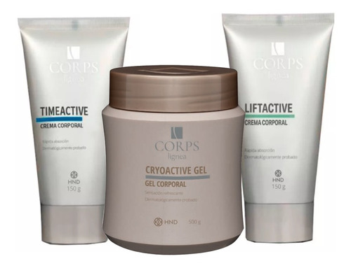 Set Corps Cryoactive Gel + Liftactive + Timeactive Hinode