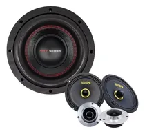 Comprar Paquete Subwoofer 8+set De Medios 6.5 Reactive Bass