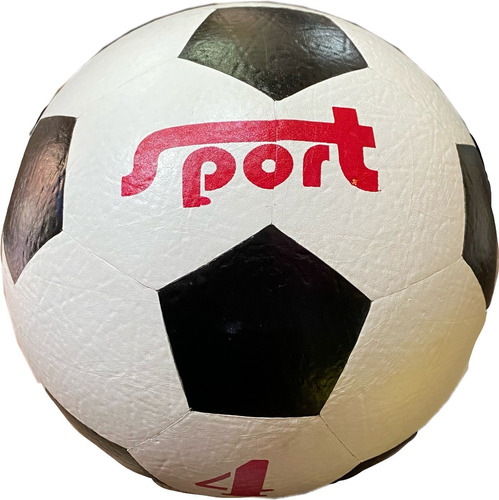 Imagen 1 de 2 de Pelota Papi Futbol Sport N°4 Cuero Sint. Futsal Medio Pique