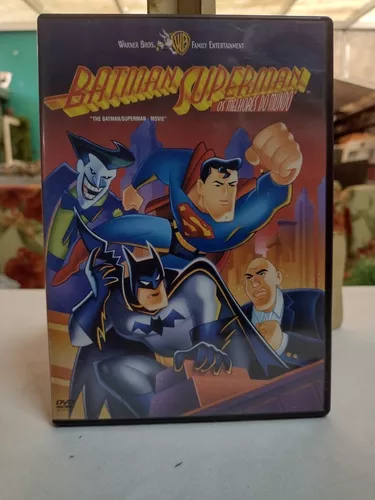 Batman Superman. Os Melhores do Mundo. Dvd