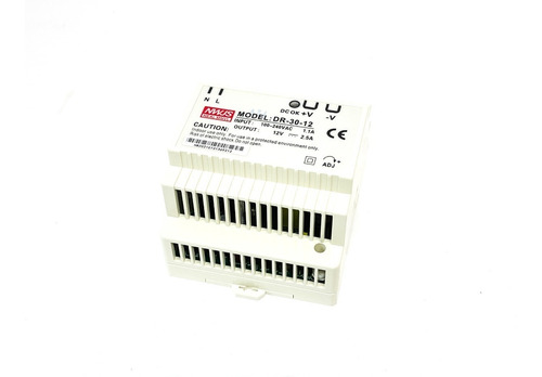 Fonte Chaveada Bi-volt 30w Saída 5v 12v 15v 24v 36v 48v Din